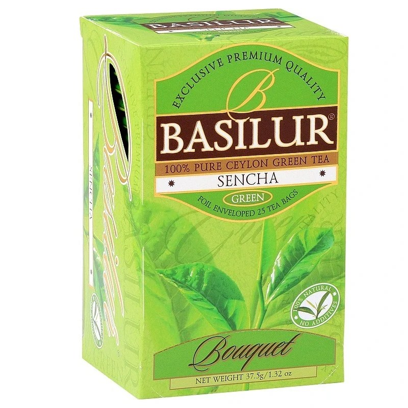 BASILUR Bouquet Sencha přebal 25x1,5g