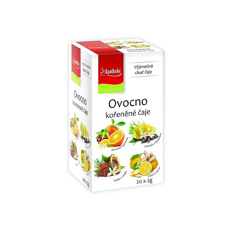 APOTHEKE Variace Horké kořeněné čaje 4x5x2g