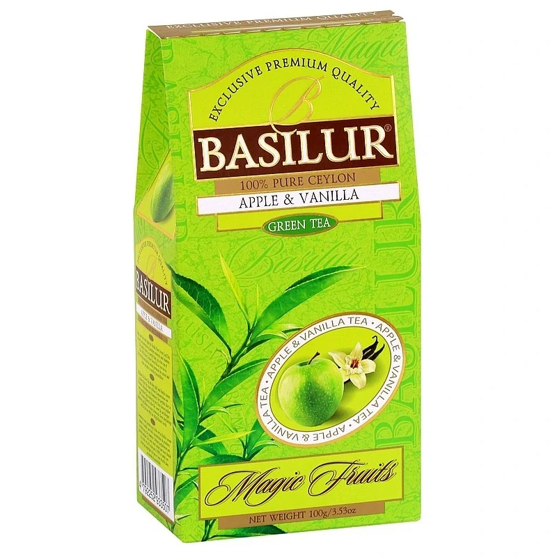 BASILUR Magic Green Apple & Vanilla papír 100g