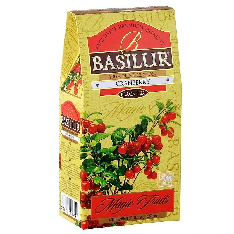 BASILUR Magic Fruits Black Cranberry papír 100g