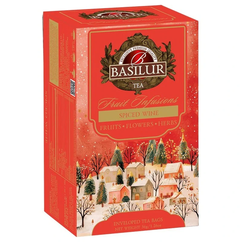 BASILUR Christmas Fruit Spiced Wine přebal 20x1,8g