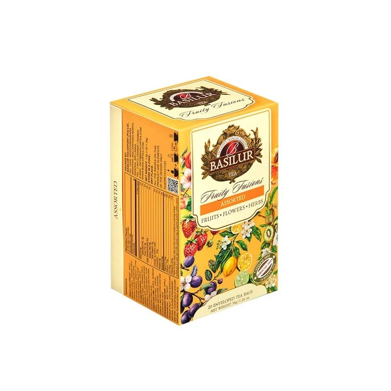 BASILUR Without Hibiscus Assorted přebal 20x1,8g