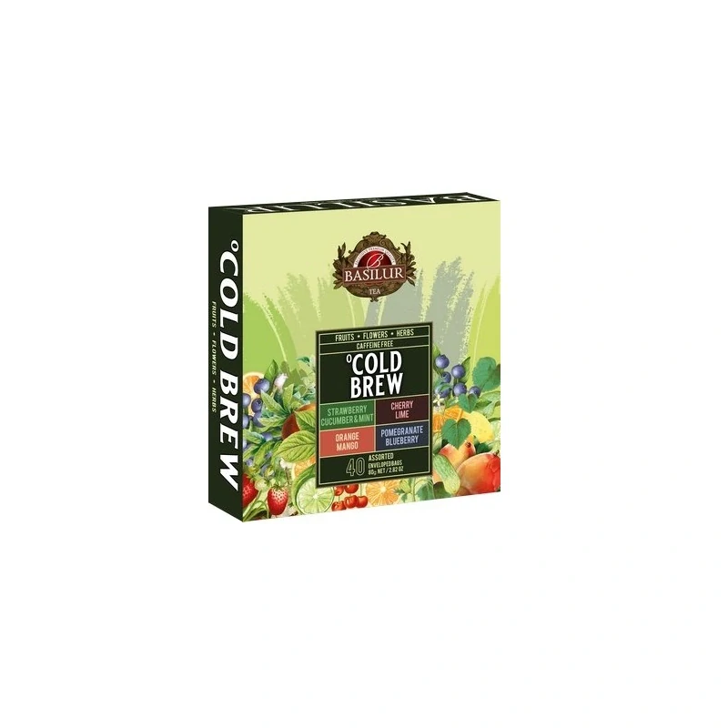 BASILUR Cold Brew Assorted přebal 40x2g