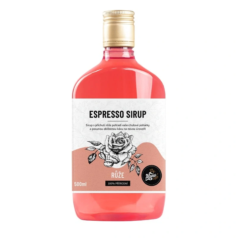 Espresso sirup Růže - 500 ml