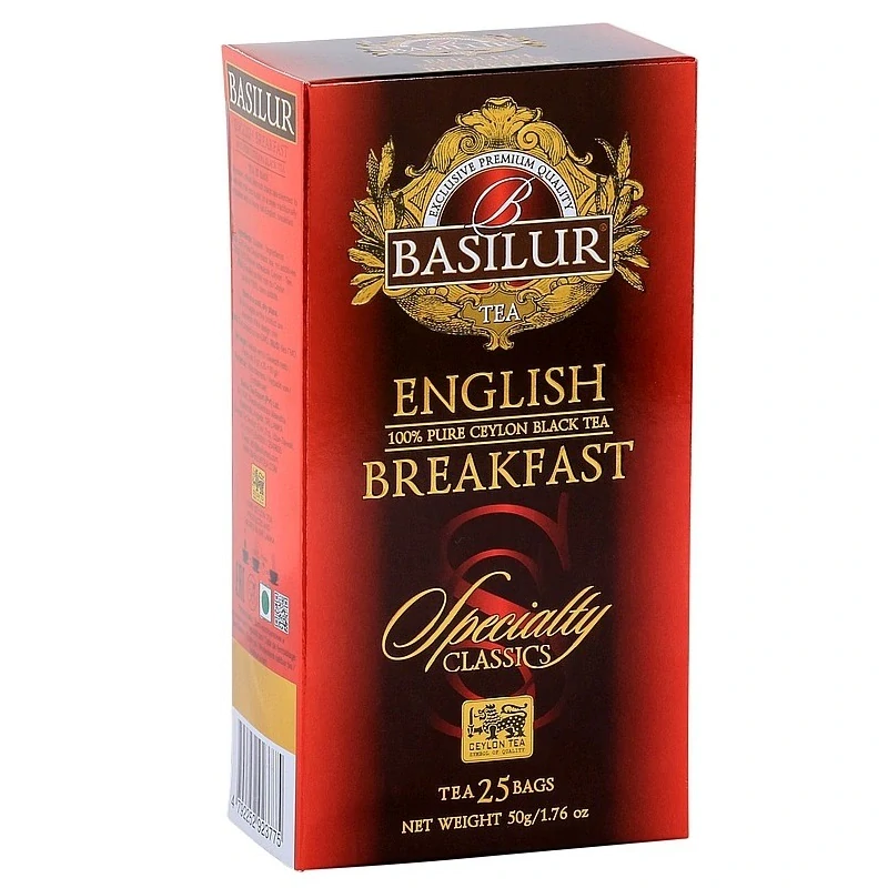 BASILUR Specialty English Breakfast nepřebal 25x2g
