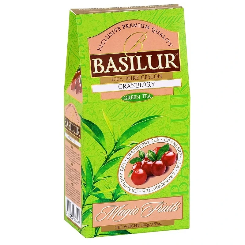 BASILUR Magic Green Cranberry papír 100g