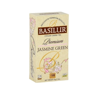 BASILUR Premium Jasmine Green nepřebal 25x2g