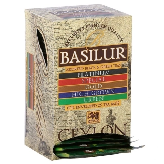 BASILUR Island of Tea Assorted přebal 20x2g a 5x1,5g