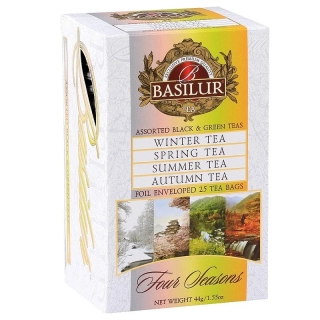 BASILUR Assorted Four Seasons přebal 12x1,5g a 13x2g
