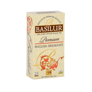 BASILUR Premium English Breakfast nepřebal 25x2g