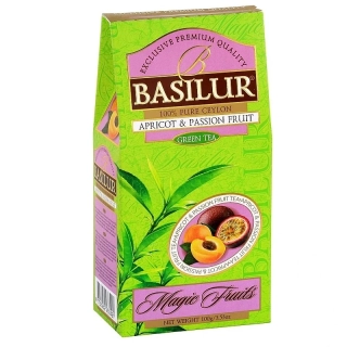 BASILUR Magic Green Apricot & Passion Fruit papír 100g