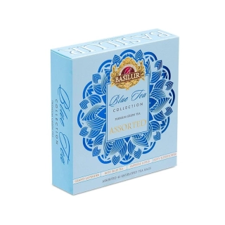 BASILUR Gift Blue Tea Assorted přebal 40 gastro sáčků