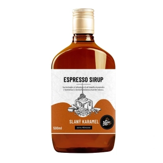 Espresso sirup Slaný karamel - 500 ml