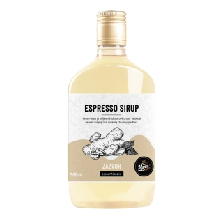 Espresso sirup 3/26 Zázvor - 500 ml