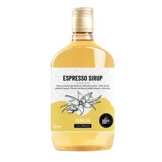 Espresso sirup Vanilka - 500 ml