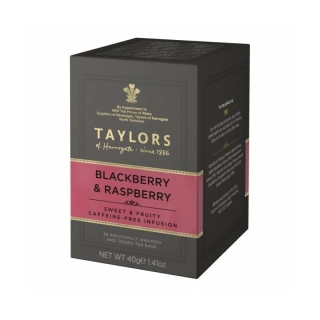Taylors Blackberry & Raspberry Tea - Ovocný čaj s ostružinou a malinou 40g