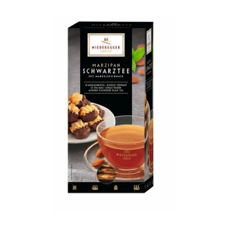 Niederegger Marzipan Schwarztee - Černý čaj s příchutí marcipánu 43,75g