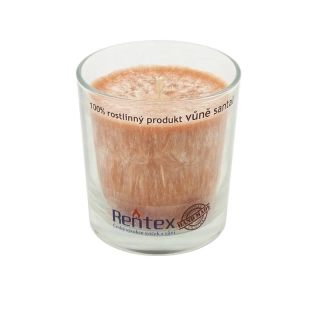 Palmová vonná svíčka ve skle santal JBR válec